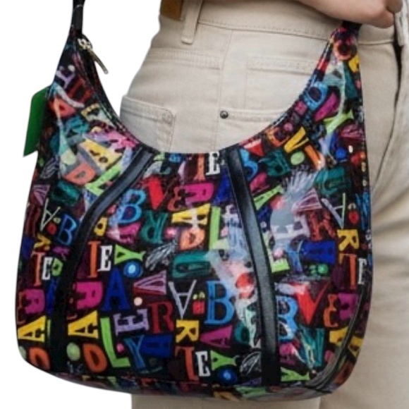 Vera Bradley “From A to Vera” Graphic Crossbody Bag NWT - Picture 8 of 15